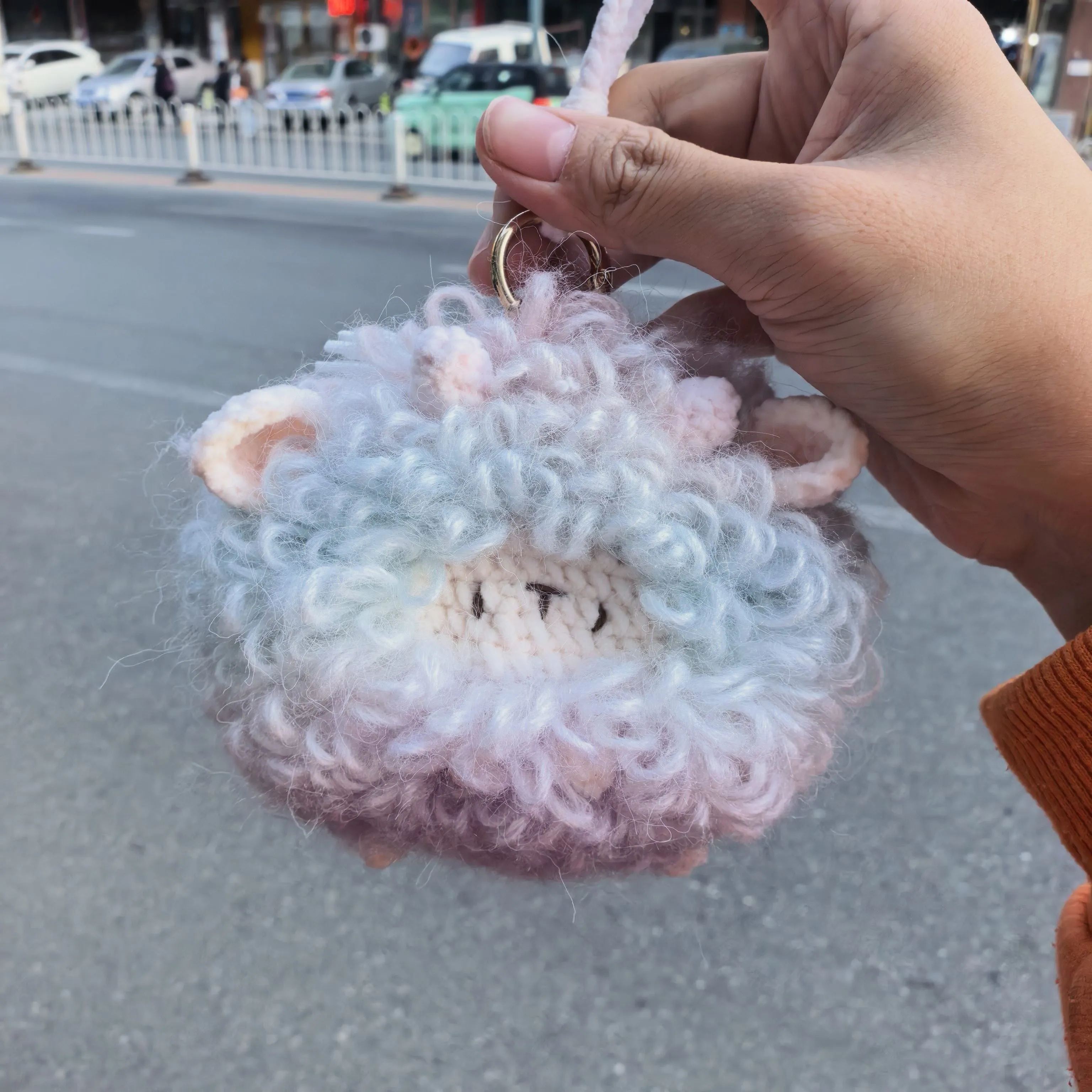 喜气羊羊耳机包