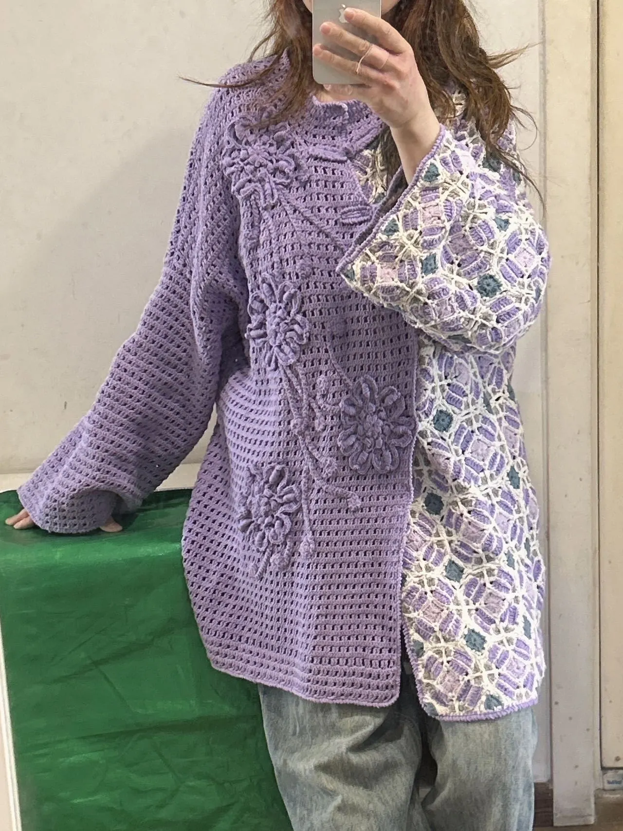 太喜欢这个配色了,太好看了。, a crochet project shared by 荇芷