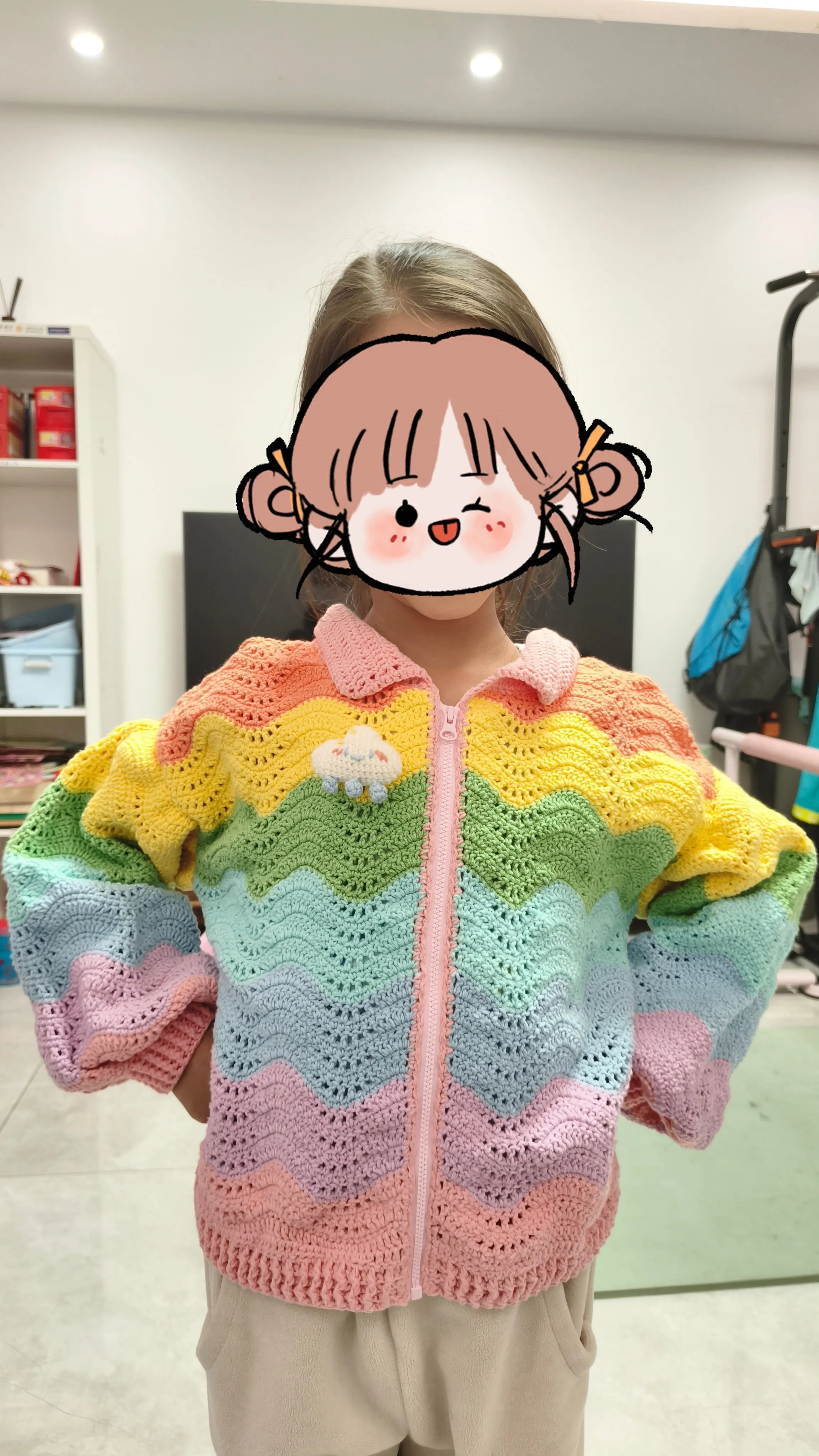 比较简单，效果还行, a crochet project shared by 闻豆儿的妈妈