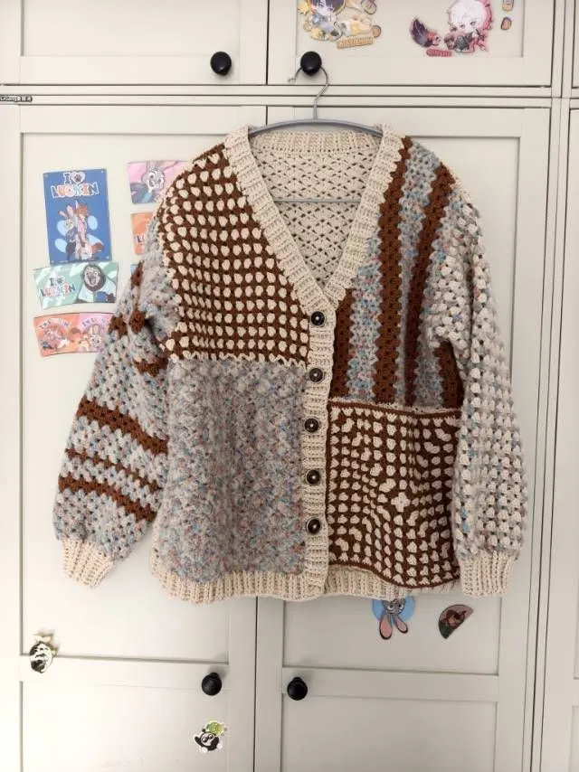 方简开衫, a crochet project shared by yinan