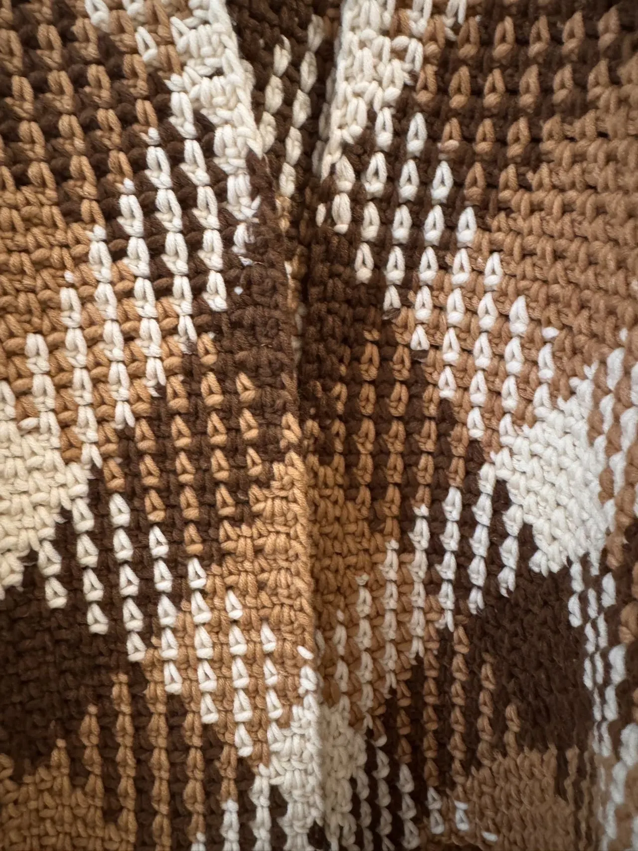 魔方披肩完工, a crochet project shared by Mindy