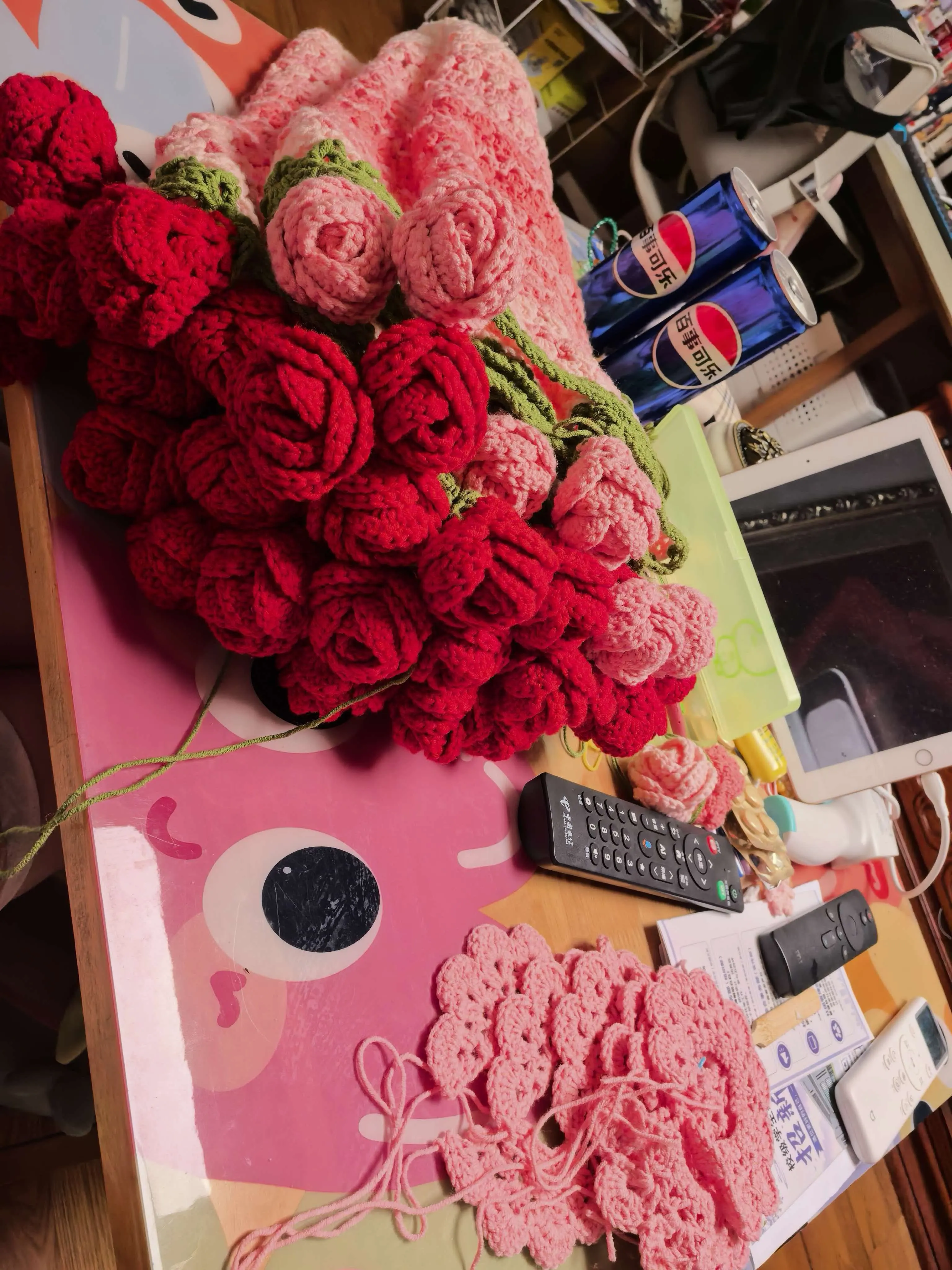 玫瑰花物语, a crochet project shared by 笑笑