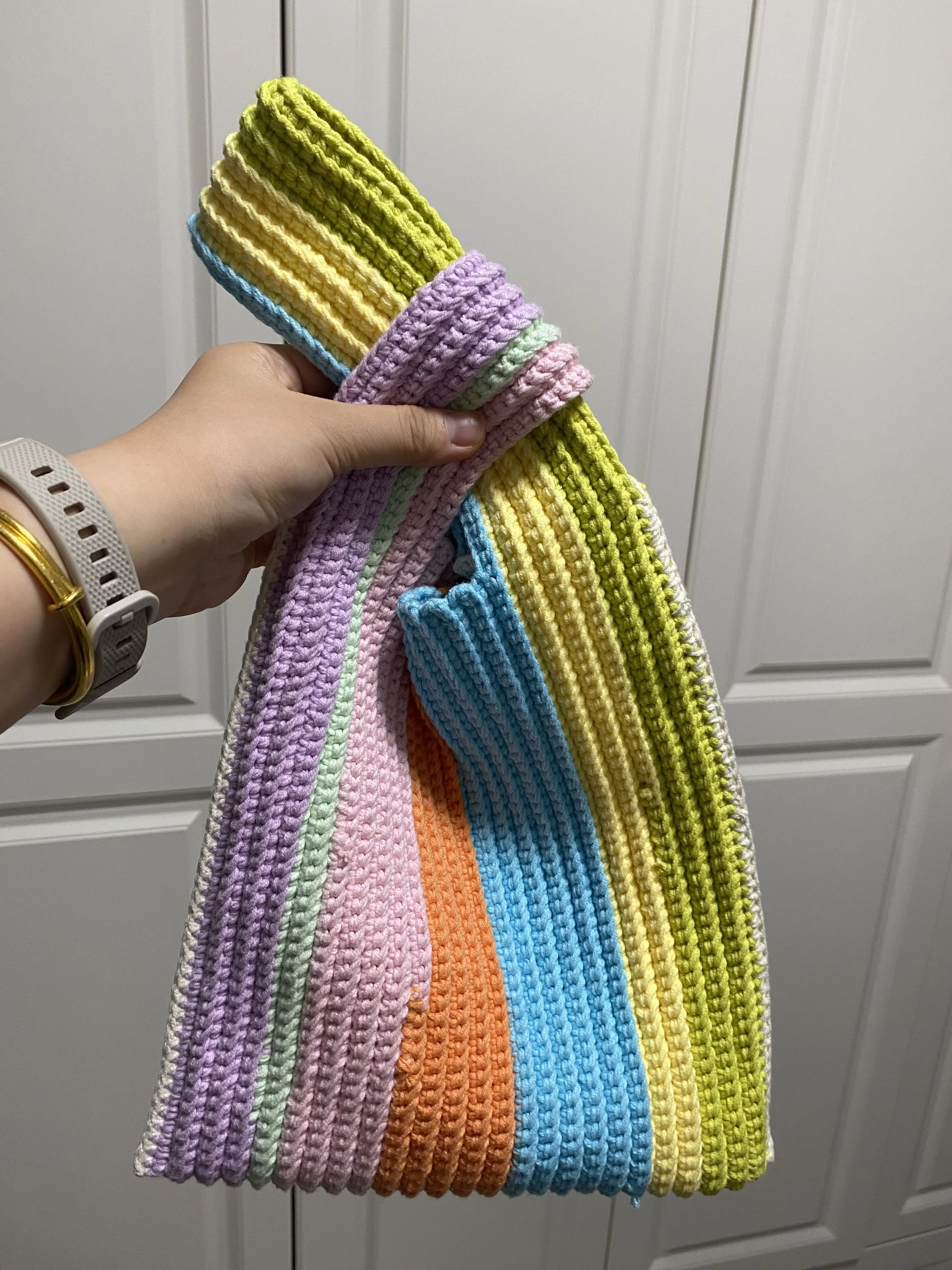 手腕包 颜色随意混搭的, a crochet project shared by 江户川闲人