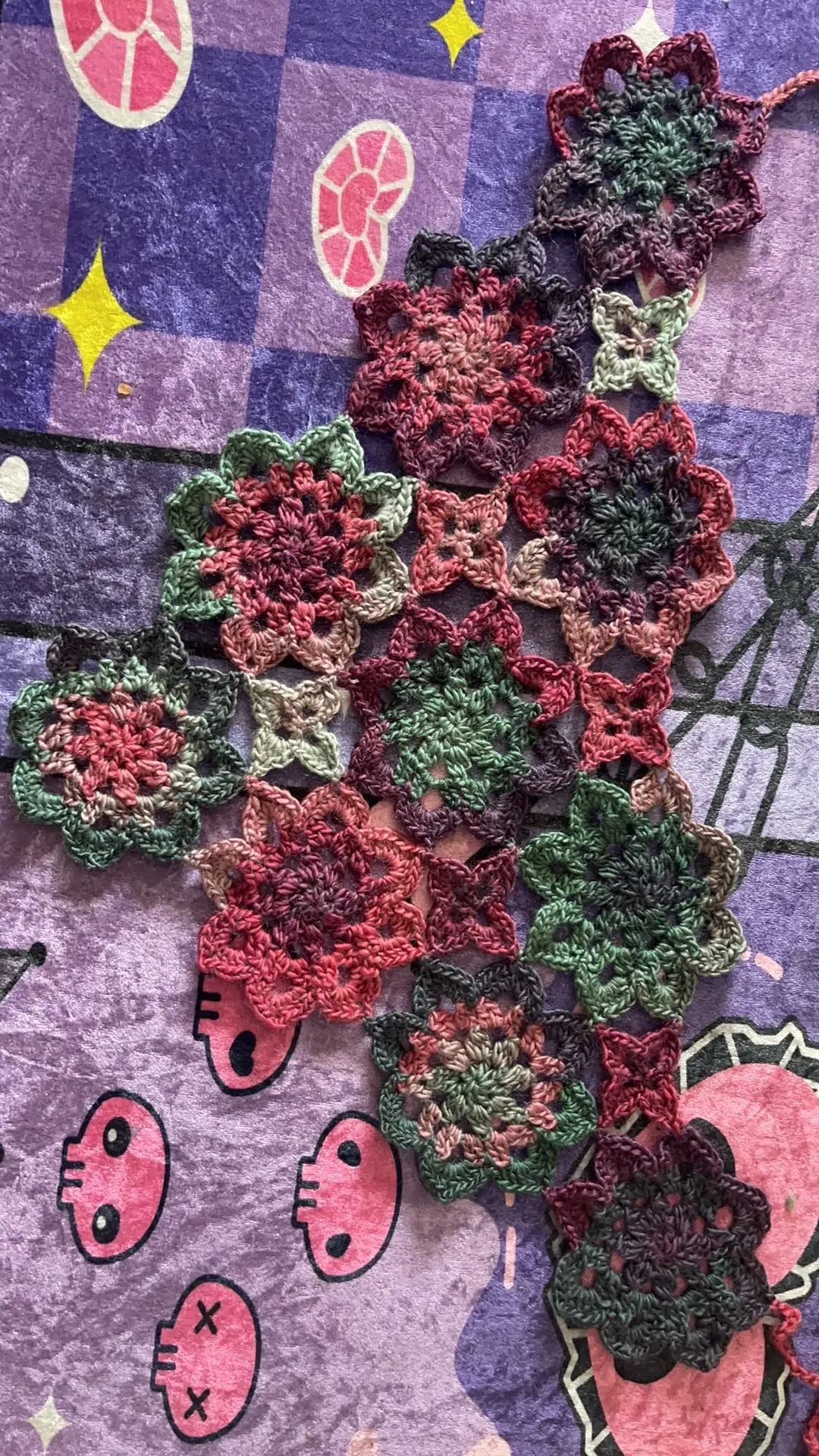头巾, a crochet project shared by 一颗苹果