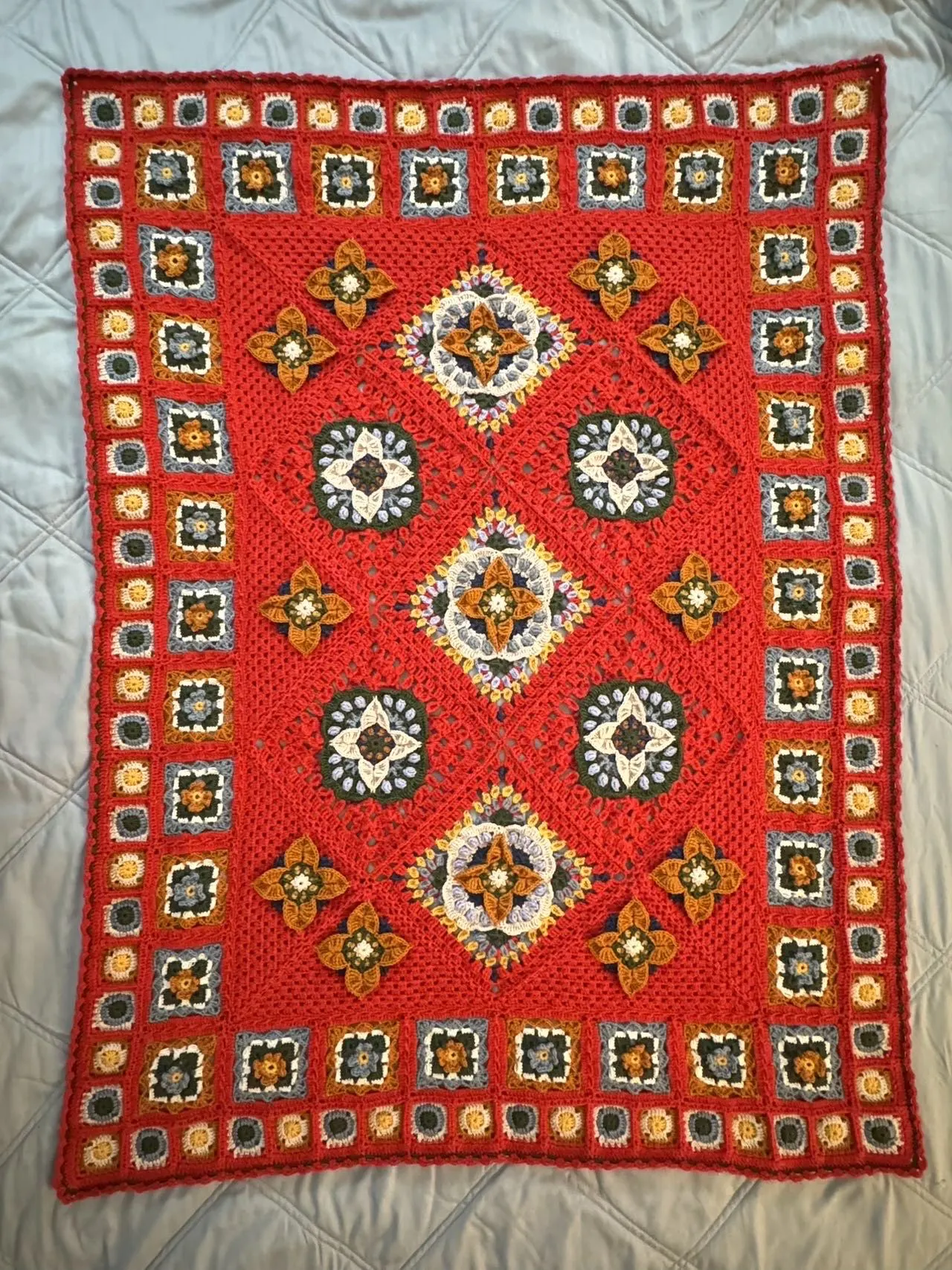 感觉还行哦, a crochet project shared by 毯子