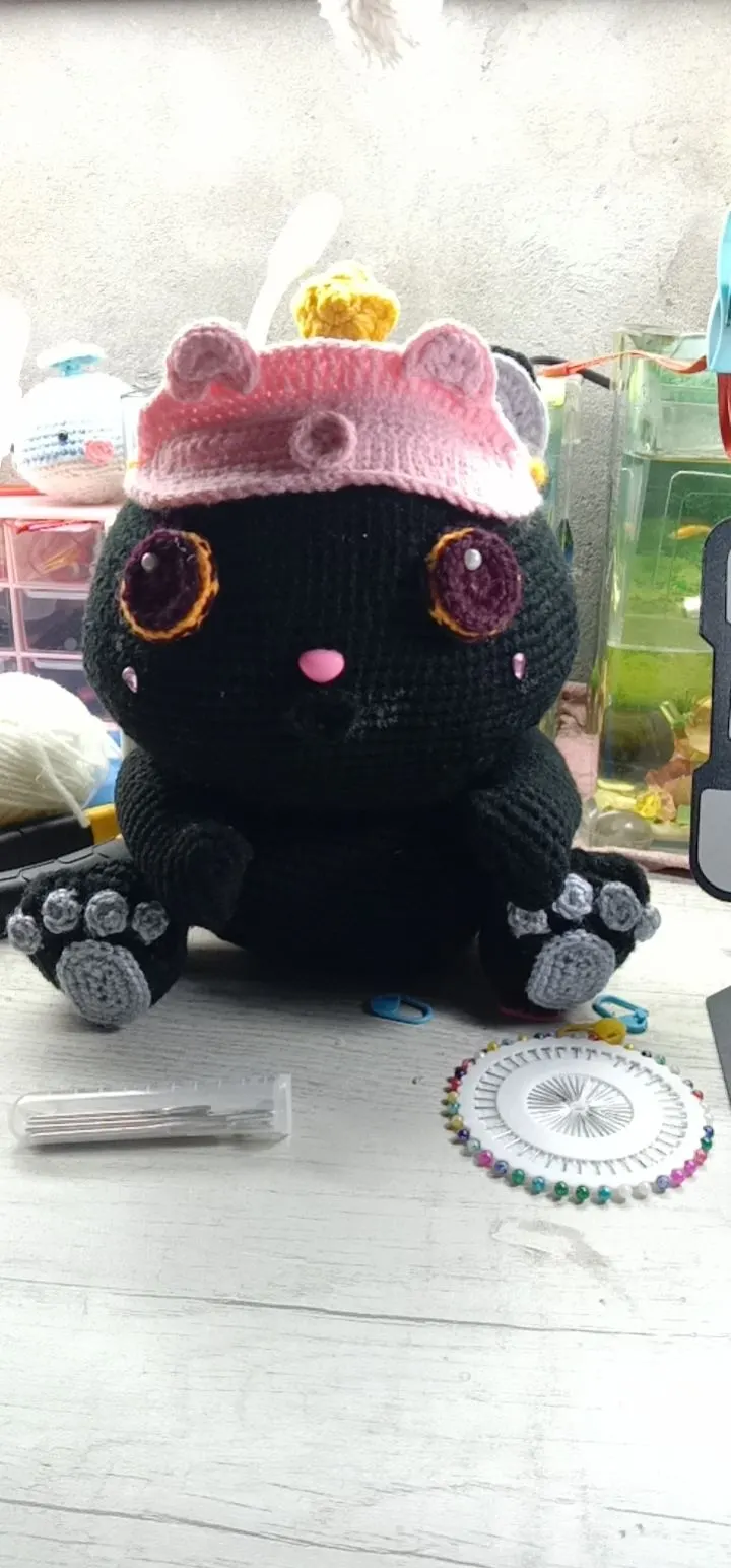 有点抽象，😂, a crochet project shared by ᰔᩚ小李鱼💞