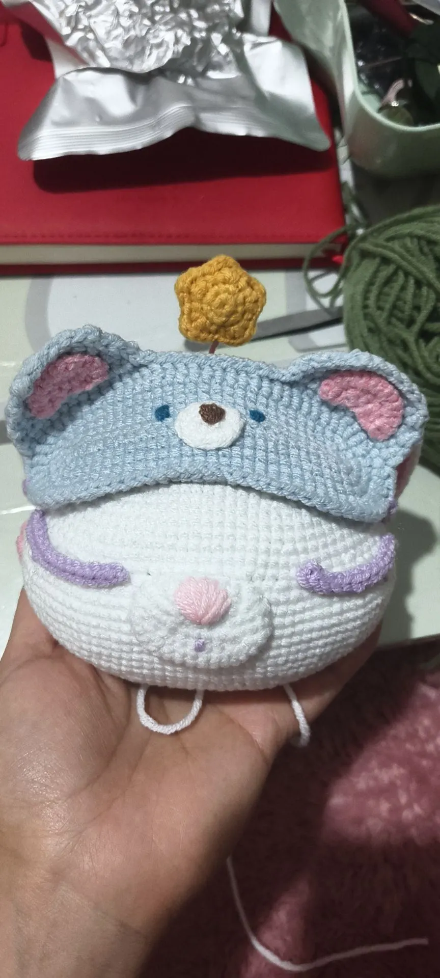 有点怪怪的, a crochet project shared by 落落丫