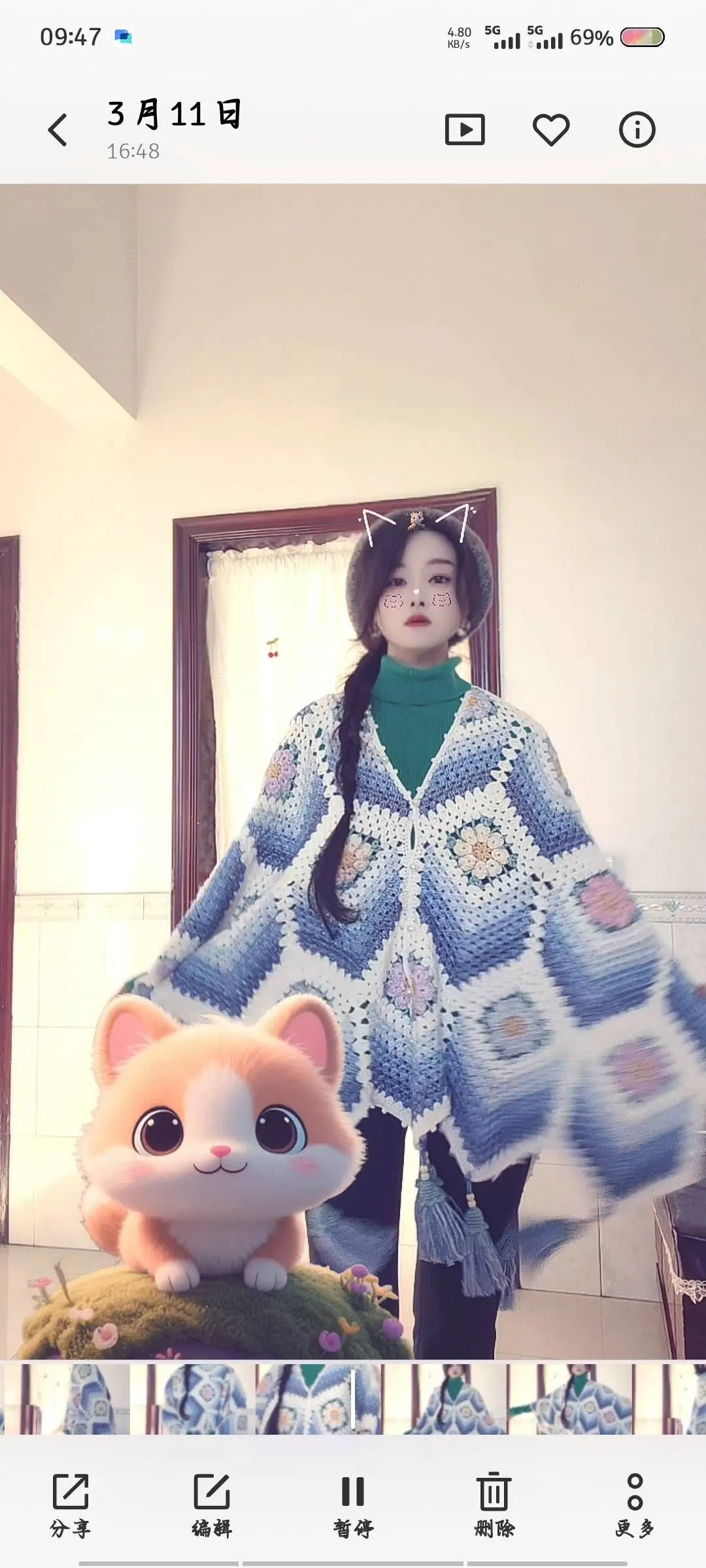 作业完成, a crochet project shared by Fairy^ぷ