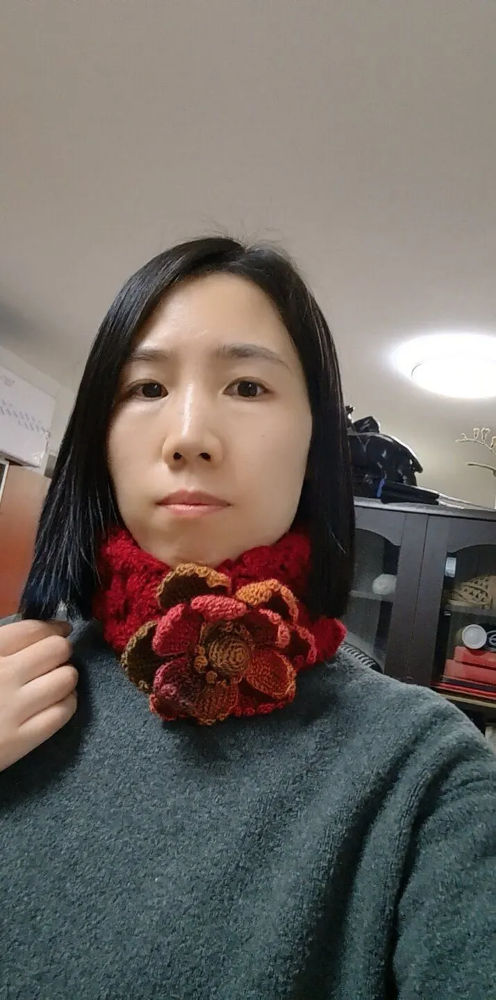 蕴秀围脖, a crochet project shared by 囍歡海