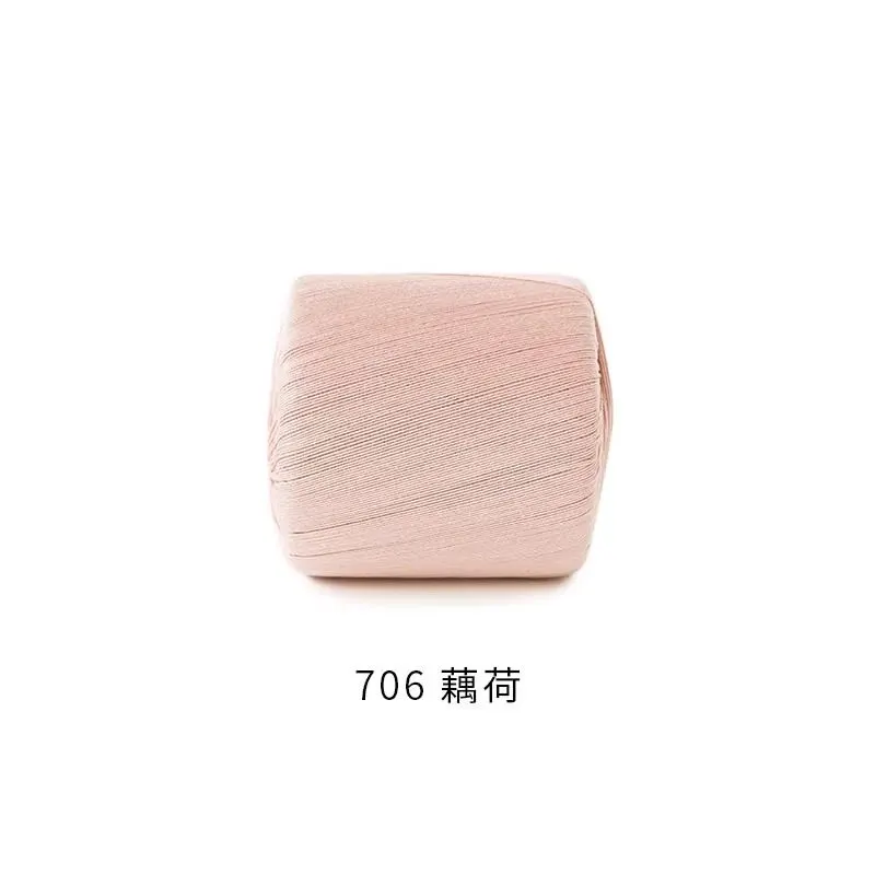 706#Silver Pink yarn color