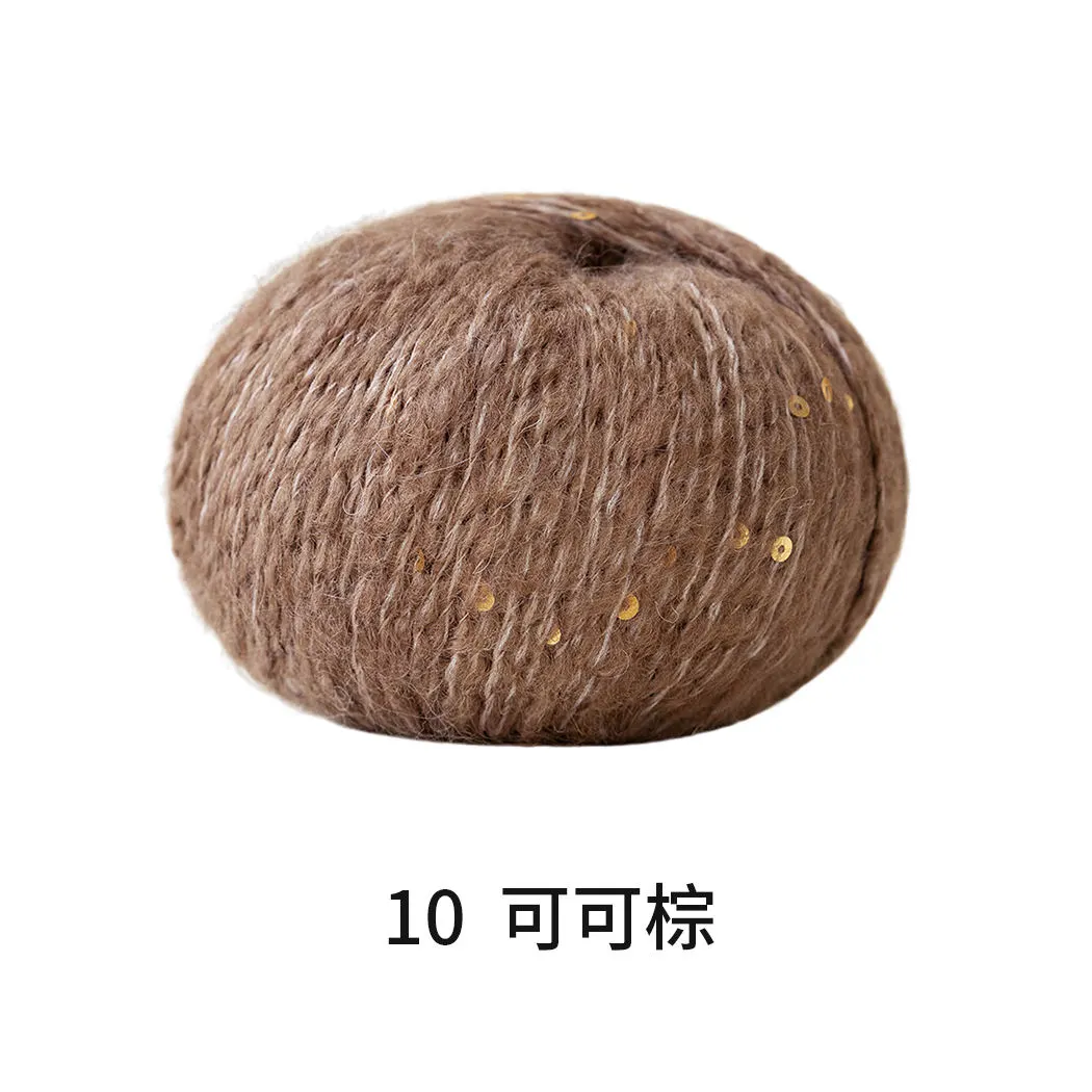 10#Cocoa Brown yarn color