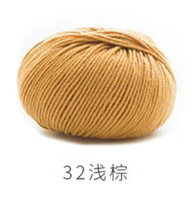 32#Light Brown yarn color