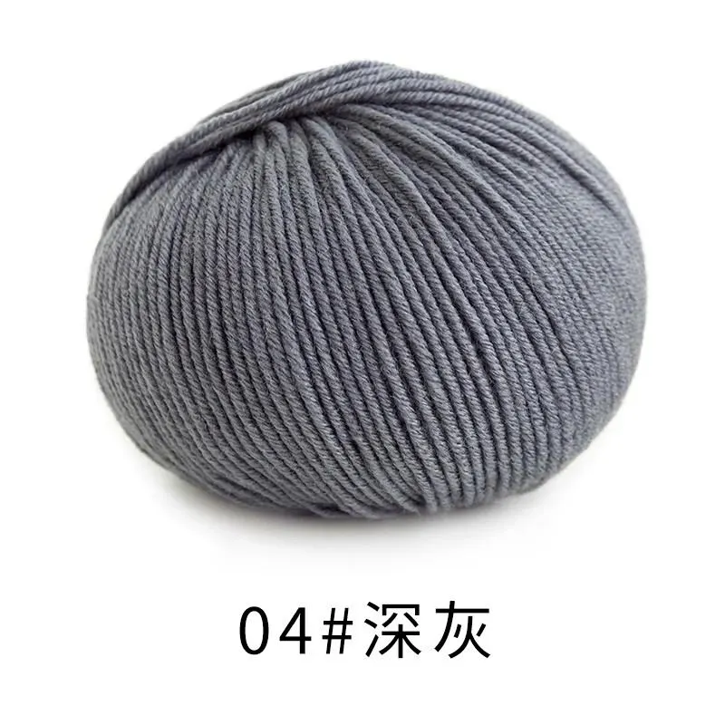 04#Steel Gray yarn color