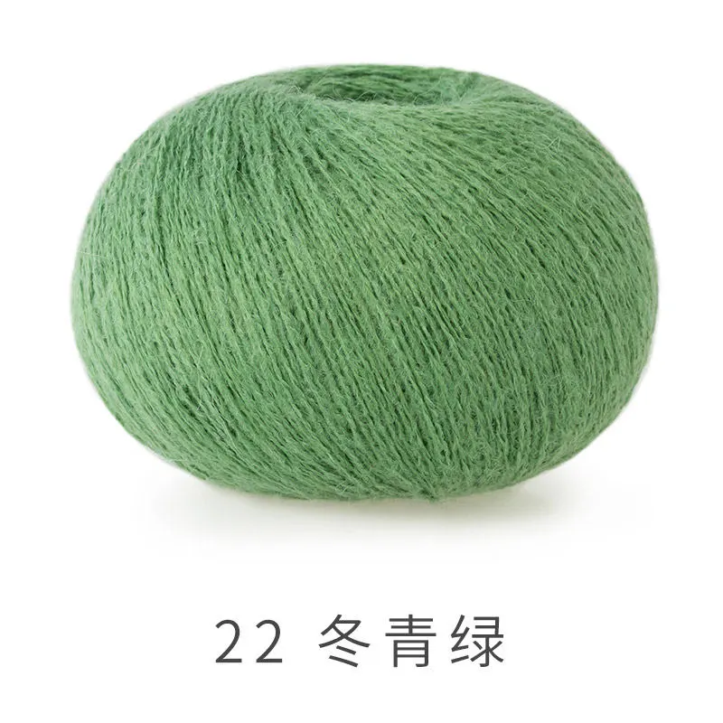 22#Stone Green yarn color