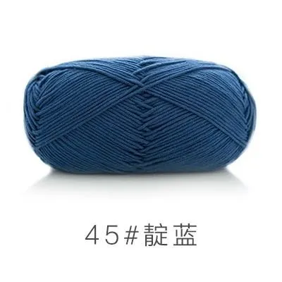 45#Blue Ashes yarn color